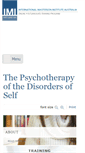Mobile Screenshot of disordersofself.com
